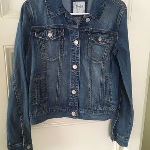 Mudd Jean jacket, dark blue NWT, SIZE L